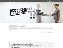 Tablet Screenshot of perspectivemakers.com